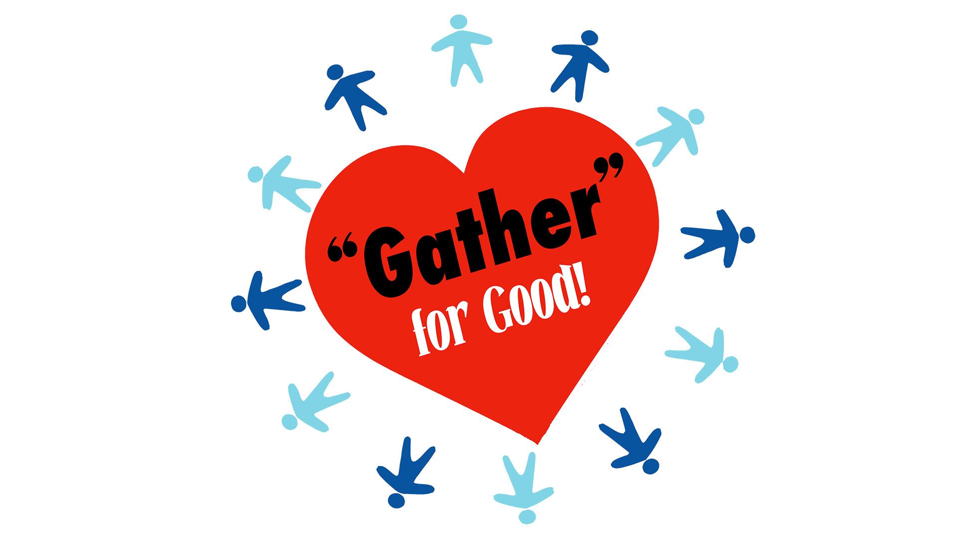 "Gather" for Good logo